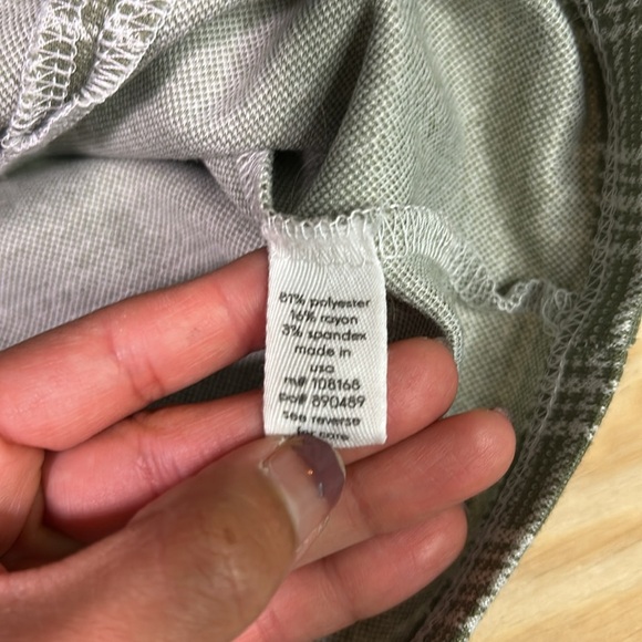 Full Tilt Plaid A-Line Skirt โ Green/White | Size XS - Picture 6 of 7